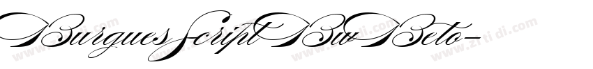 BurguesScript BwBeto字体转换